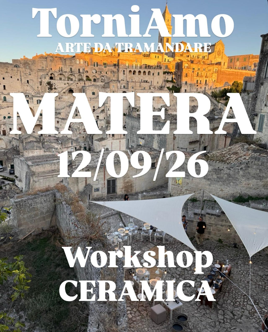 MATERA WORKSHOP DI CERAMICA 12 SETTEMBRE LAVORAZIONE AL TORNIO FONDAZIONE SASSI